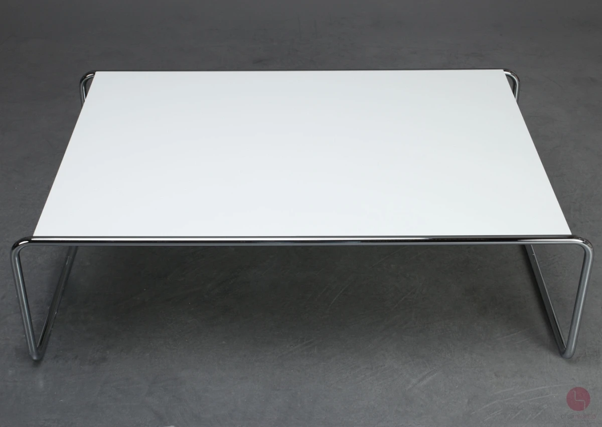 Thonet B20 b Beistelltisch mit weißer Platte