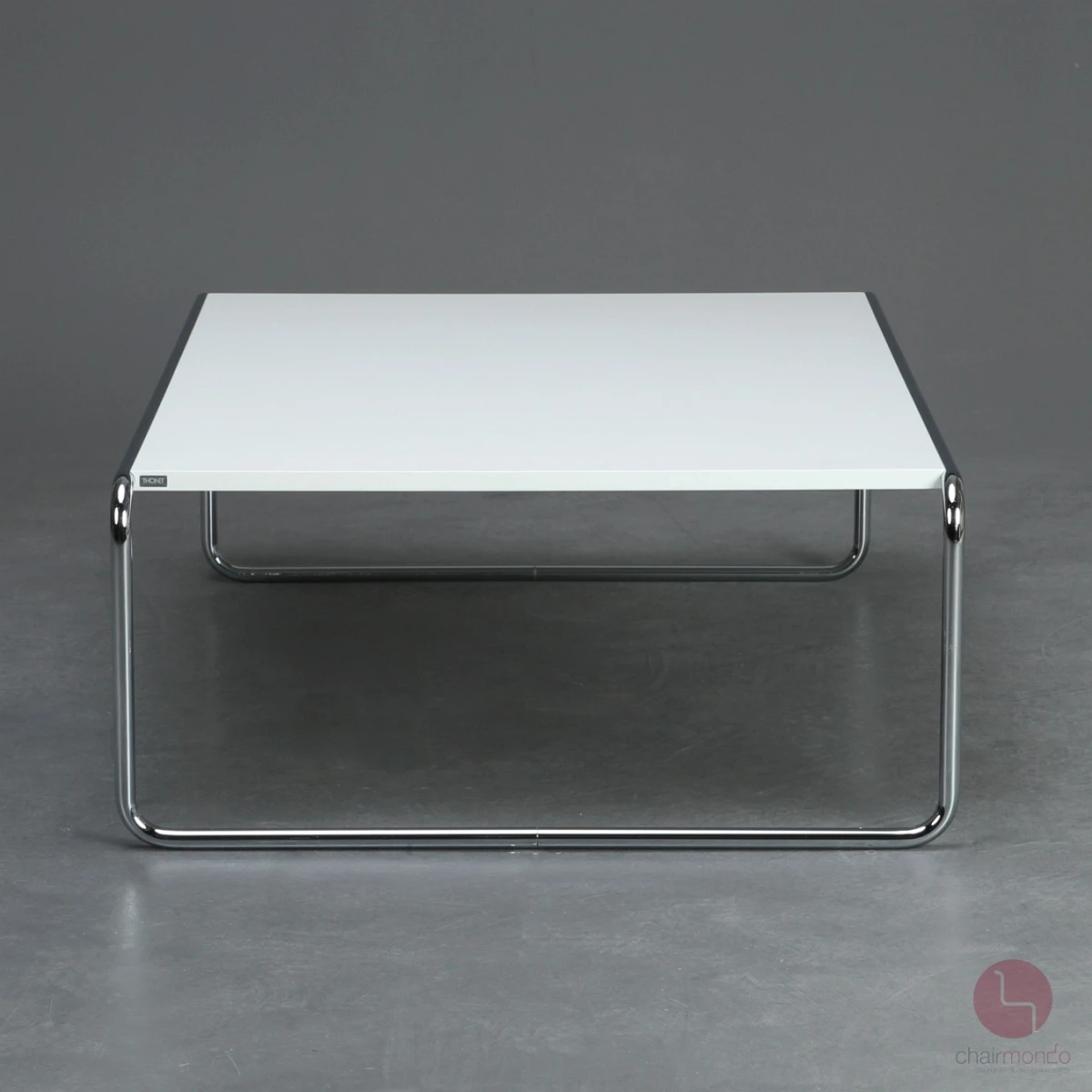 Thonet B20 b Beistelltisch mit weißer Platte