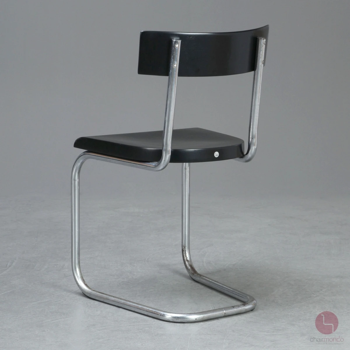 Thonet B263 Bauhaus Freischwinger Schwarz um 1925 gebraucht Thonet B263 Bauhaus Freischwinger Schwarz um 1925 gebraucht