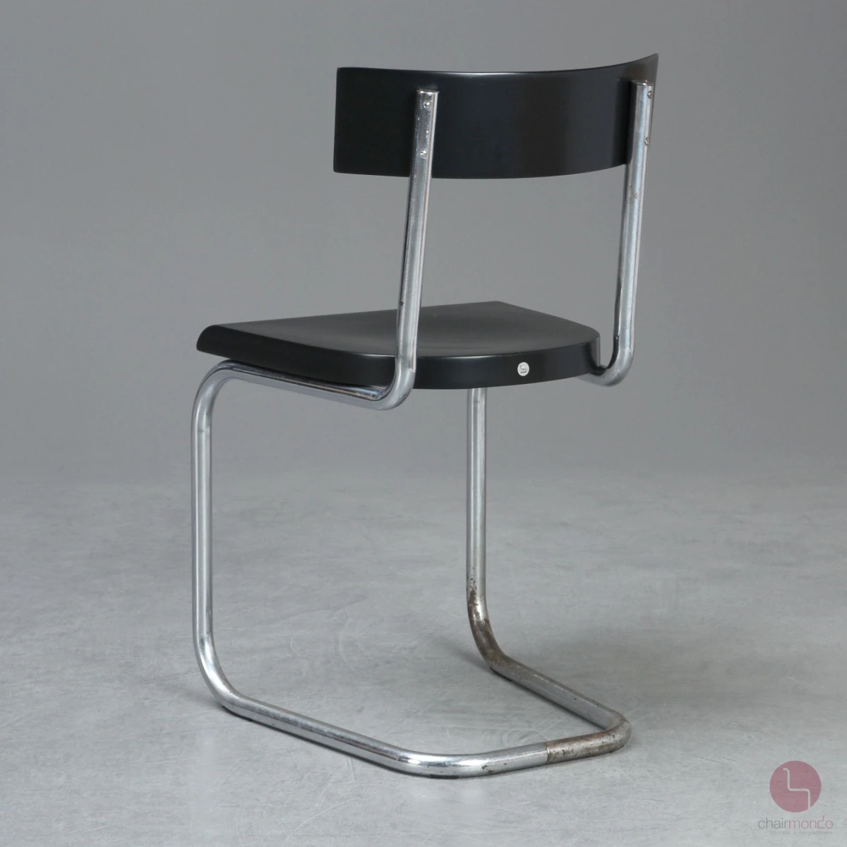 Thonet B263 Bauhaus Freischwinger Schwarz um 1925 gebraucht Thonet B263 Bauhaus Freischwinger Schwarz um 1925 gebraucht