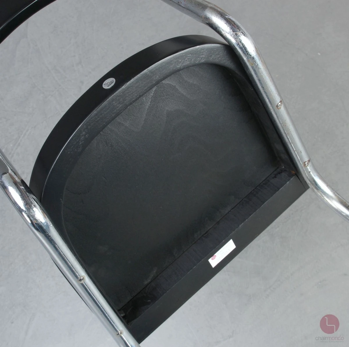 Thonet B263 Bauhaus Freischwinger Schwarz um 1925 gebraucht Thonet B263 Bauhaus Freischwinger Schwarz um 1925 gebraucht