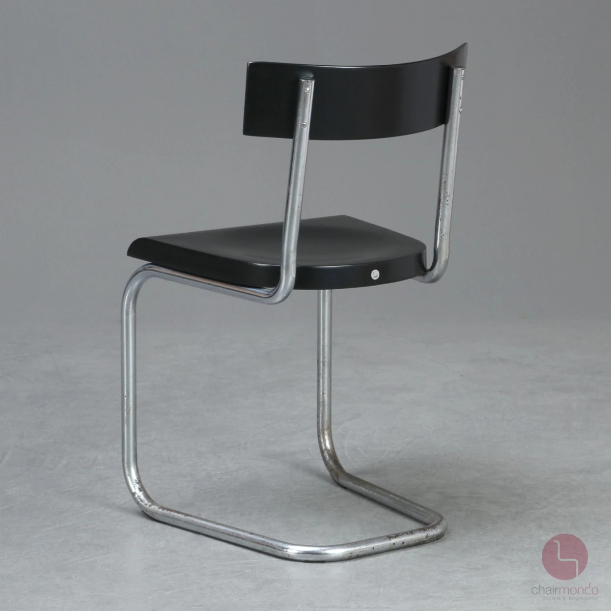 Thonet B263 Bauhaus Freischwinger Schwarz um 1925 gebraucht Thonet B263 Bauhaus Freischwinger Schwarz um 1925 gebraucht
