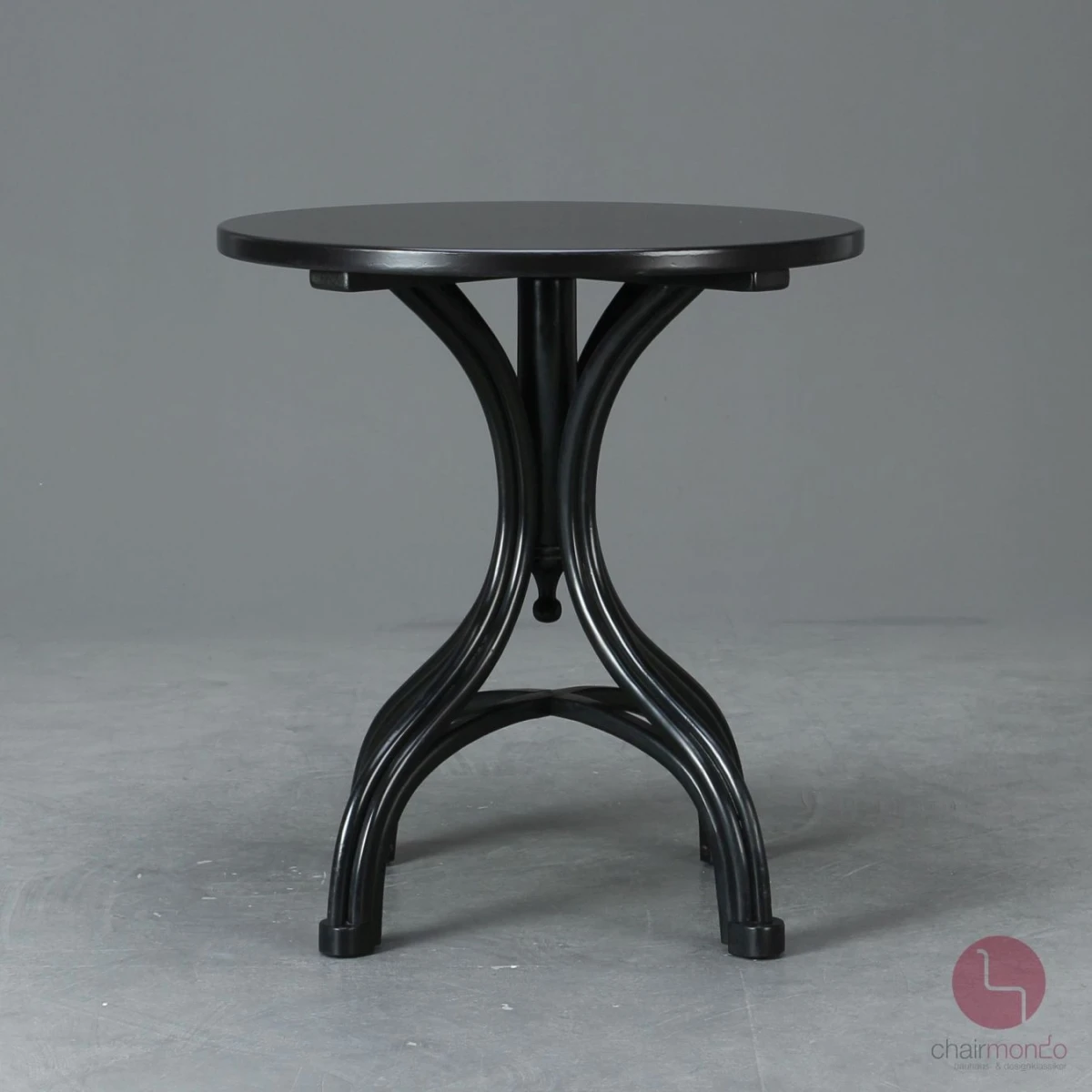 Thonet No. 8 Bistro Tisch in Schwarz 70 cm - gebraucht Thonet No. 8 Bistro Tisch in Schwarz 70 cm - gebraucht
