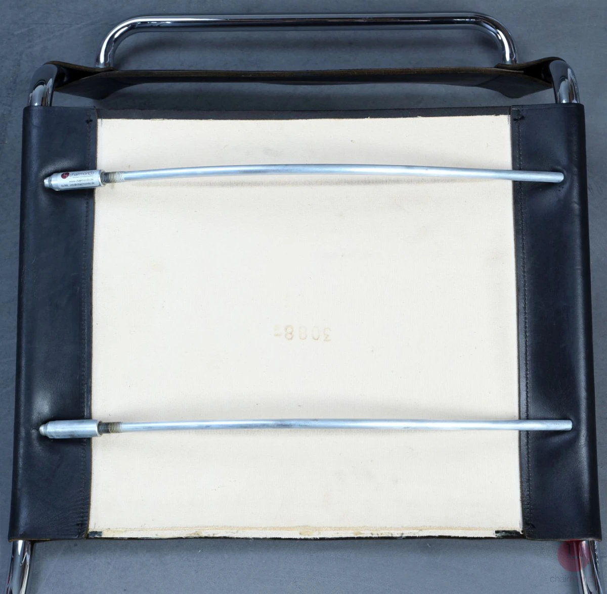 Thonet MR Lounge Sessel Leder Schwarz Mies van der Rohe gebraucht