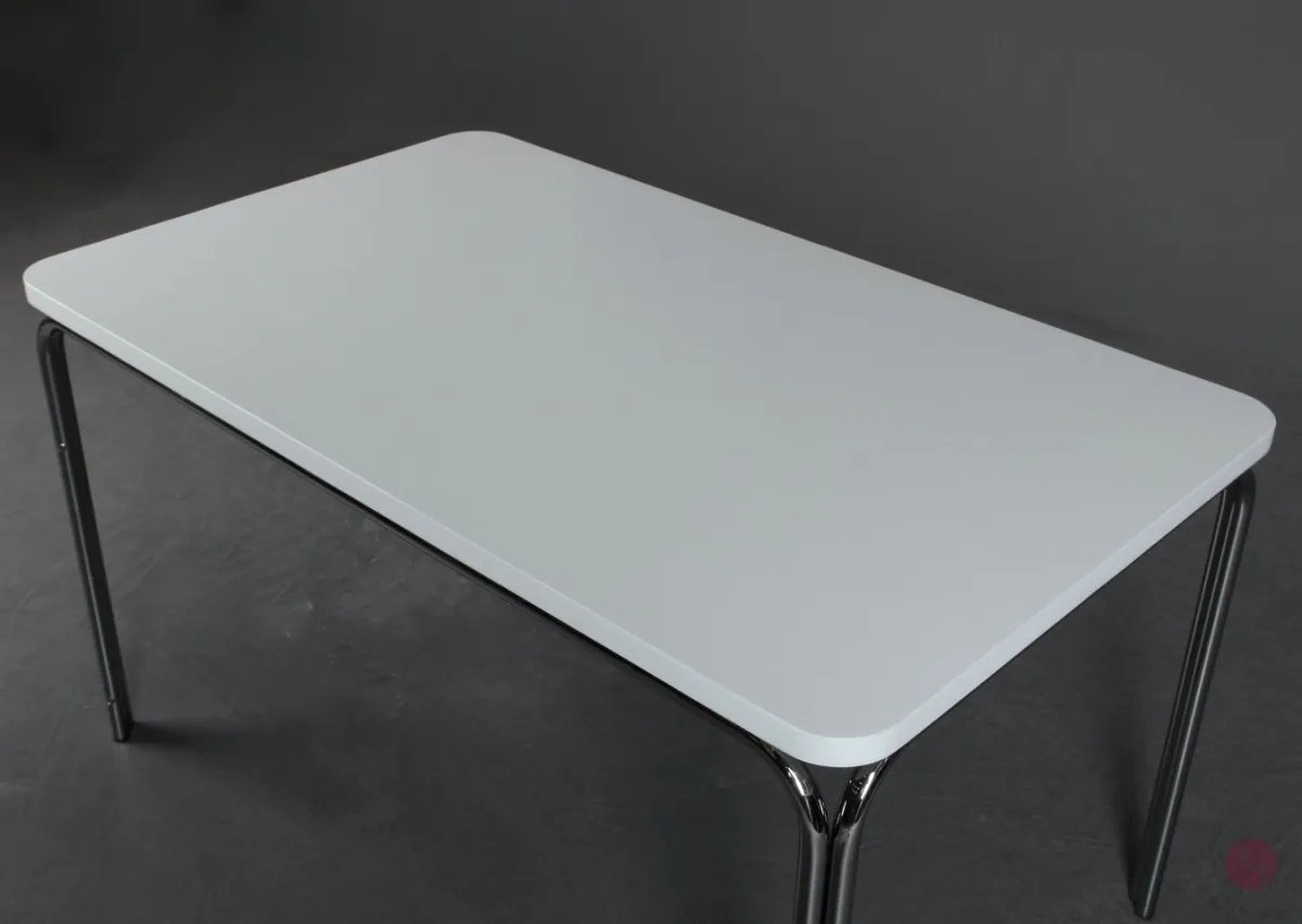 Thonet 1033 Esstisch Schreibtisch Weiß neu lackiert gebraucht