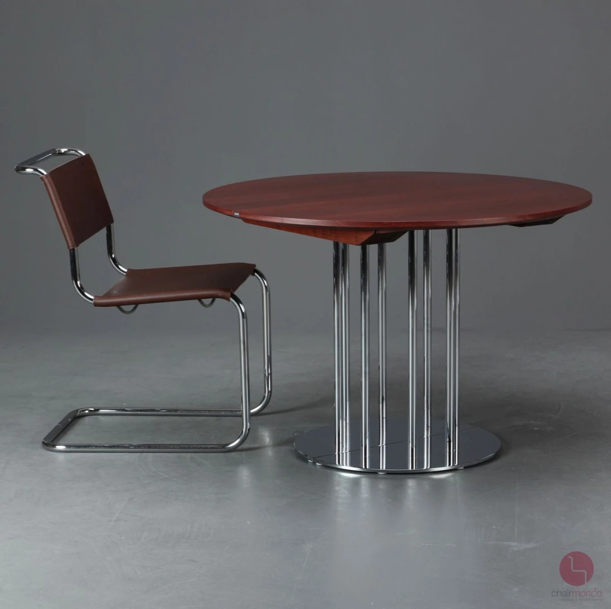 Thonet S1047 Esstisch in Mahagoni Braun ausziehbar gebraucht