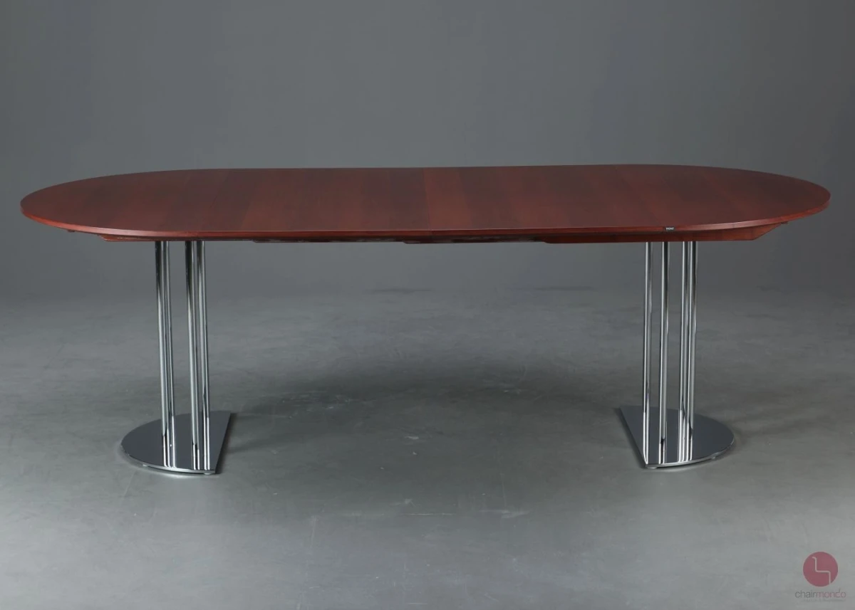 Thonet S1047 Esstisch in Mahagoni Braun ausziehbar gebraucht