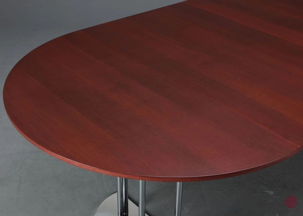 Thonet S1047 Esstisch in Mahagoni Braun ausziehbar gebraucht