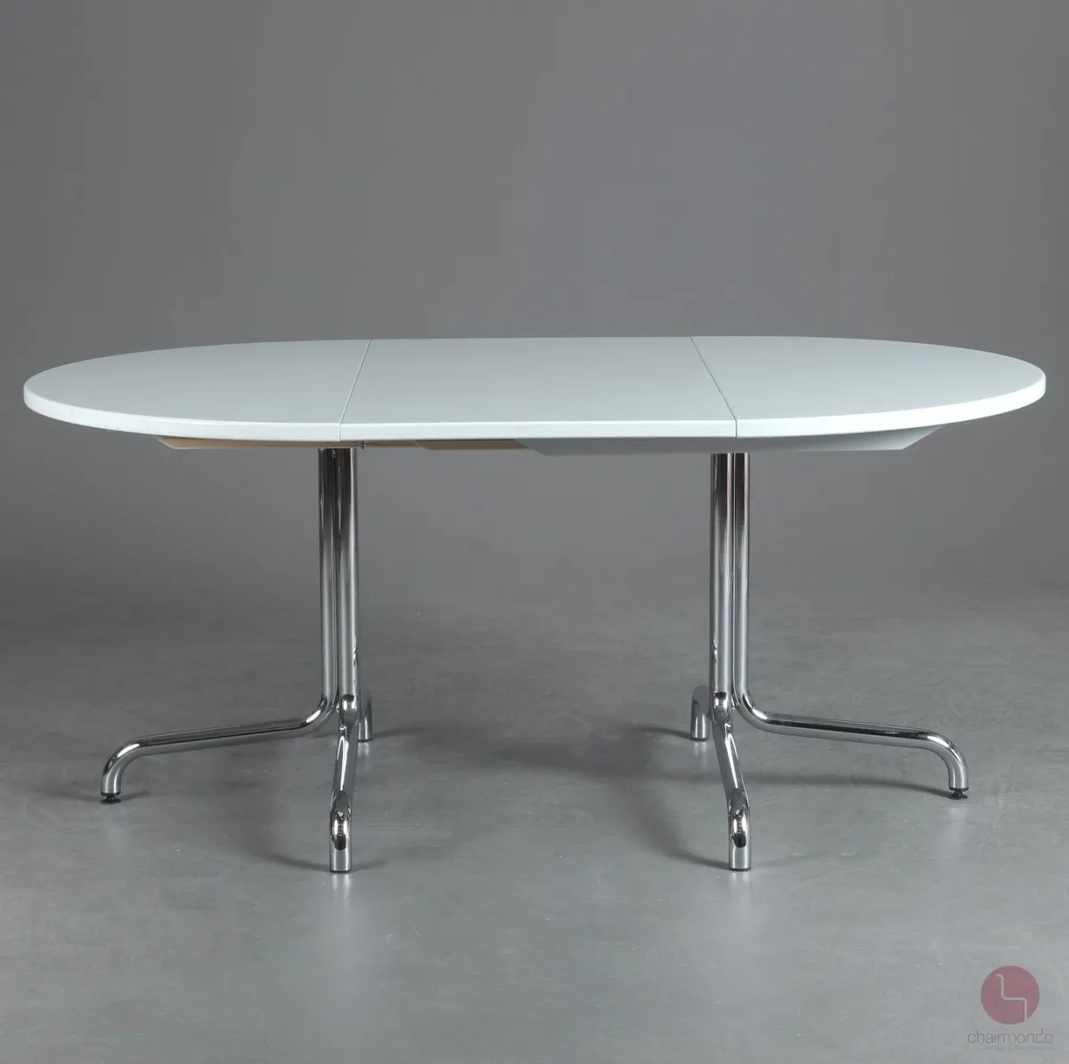 Thonet S1051 Ausziehtisch mit grauer Platte gebraucht
