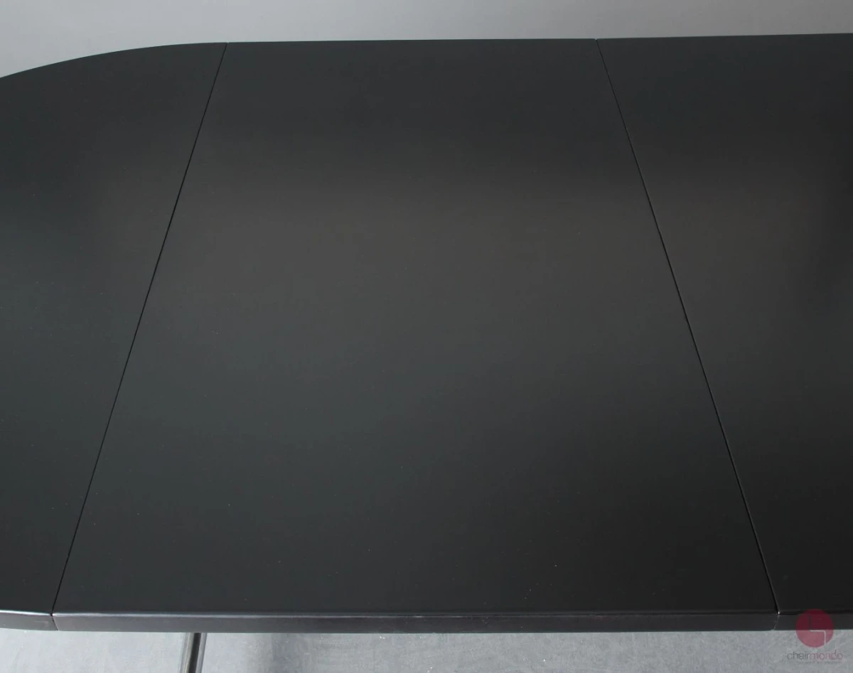 Thonet S1051 Esstisch in Schwarz 110 - 230 cm ausziehbar gebraucht
