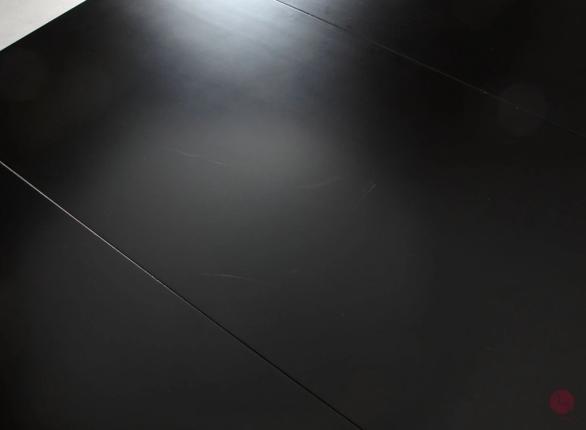 Thonet S1051 Esstisch in Schwarz 110 - 230 cm ausziehbar gebraucht