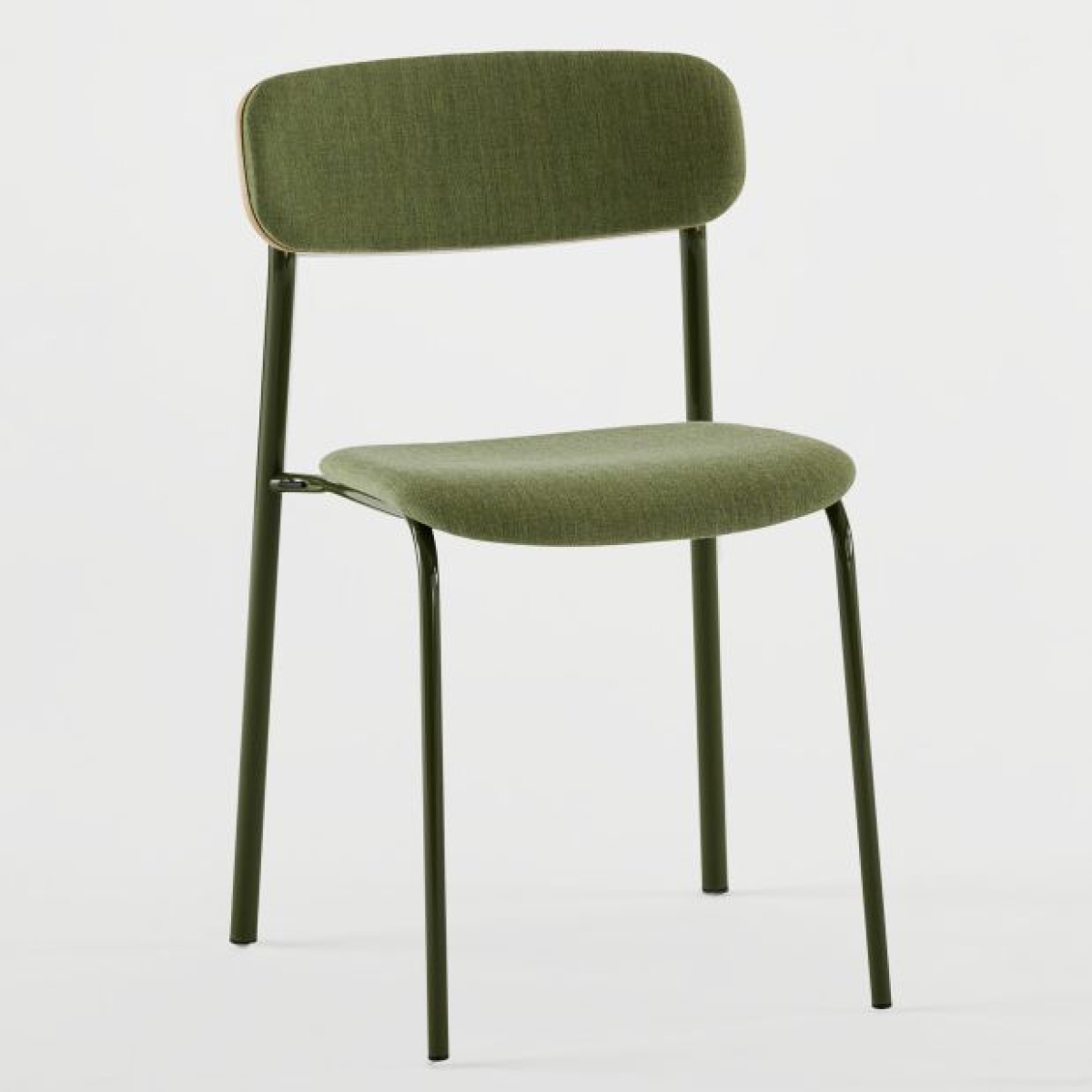 Thonet S243 PV Stahlrohr Stuhl mit Stoffpolsterung in verschiedenen Farben