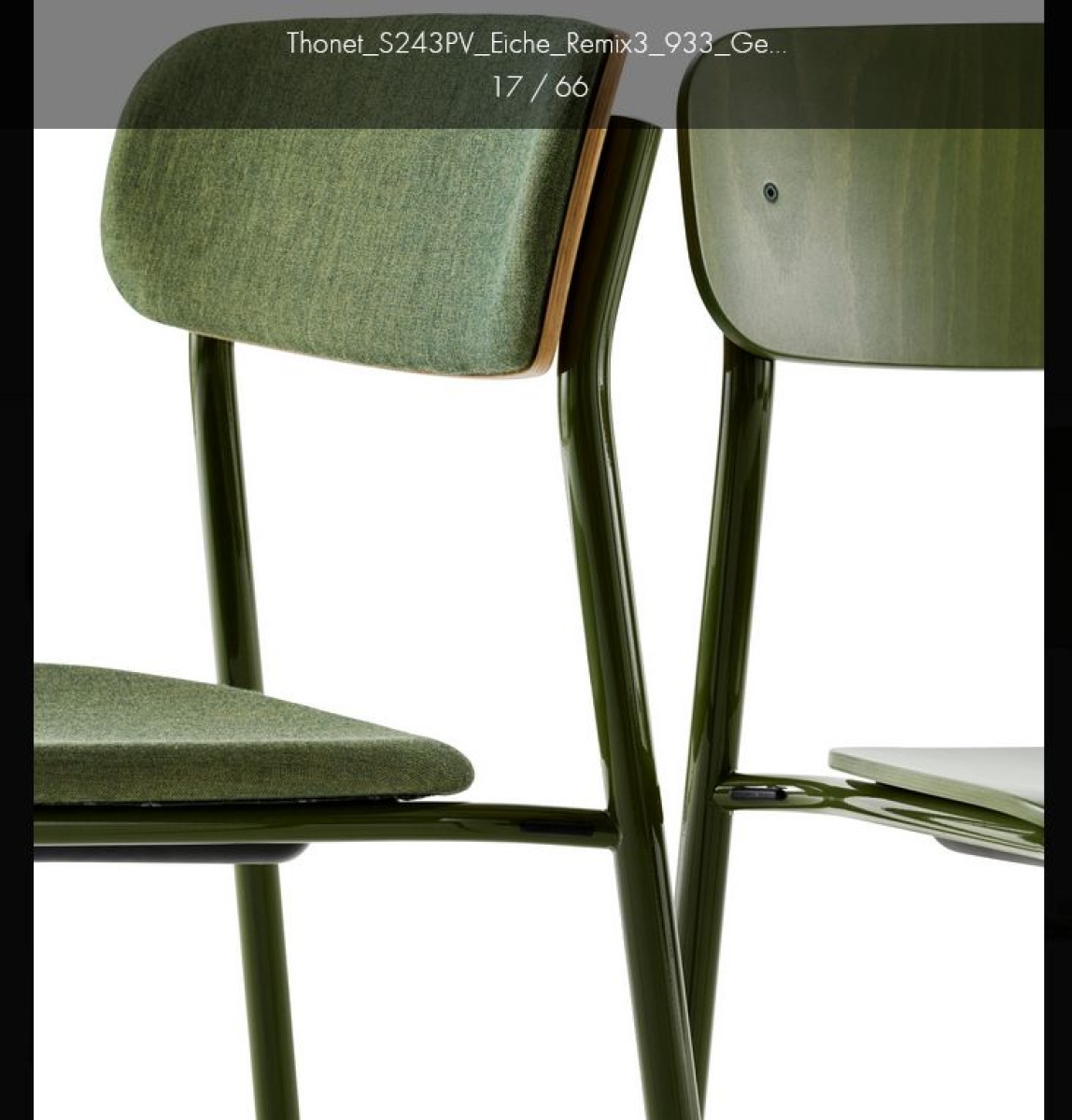 Thonet S243 PV Remix3 933 Grün