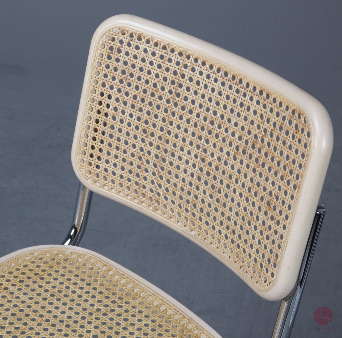 Thonet S32 Freischwinger Buche aufgehellt mit Wiener Geflecht gebraucht