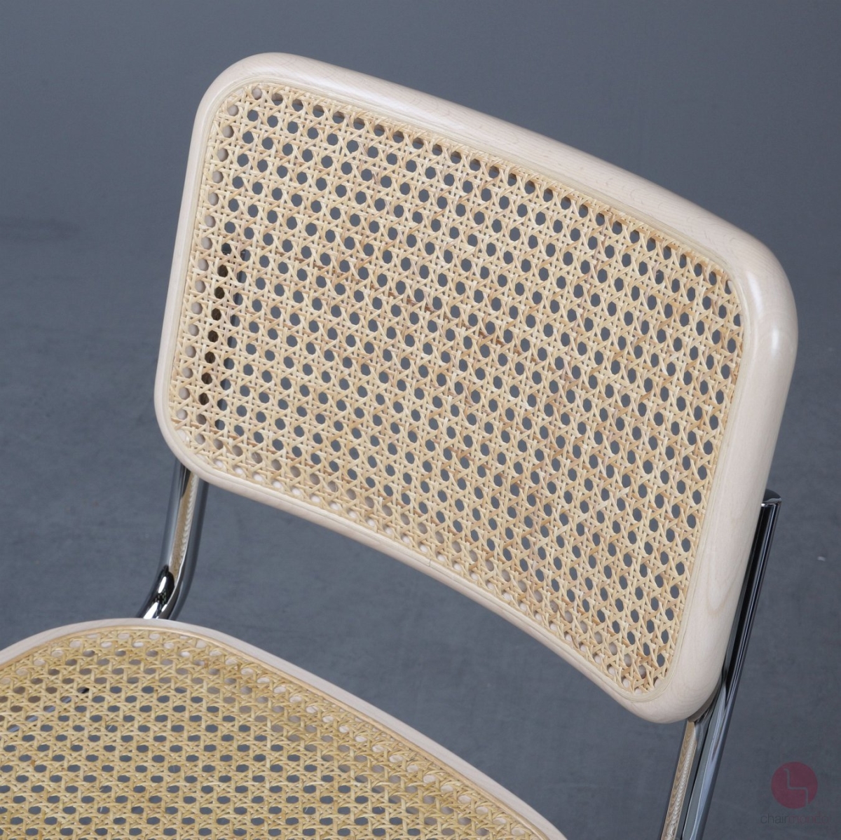 Thonet S32 Freischwinger Buche aufgehellt mit Wiener Geflecht gebraucht