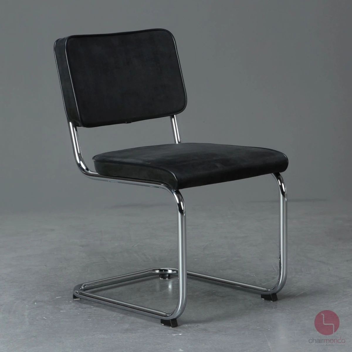 Thonet S32 PV Freischwinger Alcantara Schwarz gebraucht Thonet S32 PV Freischwinger Alcantara Schwarz gebraucht