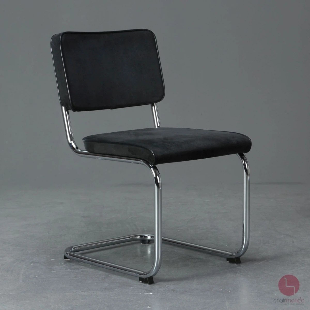 Thonet S32 PV Freischwinger Alcantara Schwarz gebraucht Thonet S32 PV Freischwinger Alcantara Schwarz gebraucht