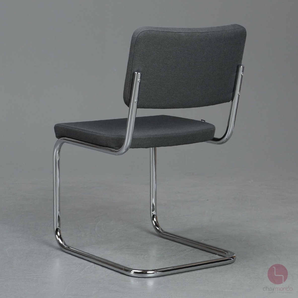 Thonet S32 PV Freischwinger Anthrazit Stoff Vollpolster gebraucht