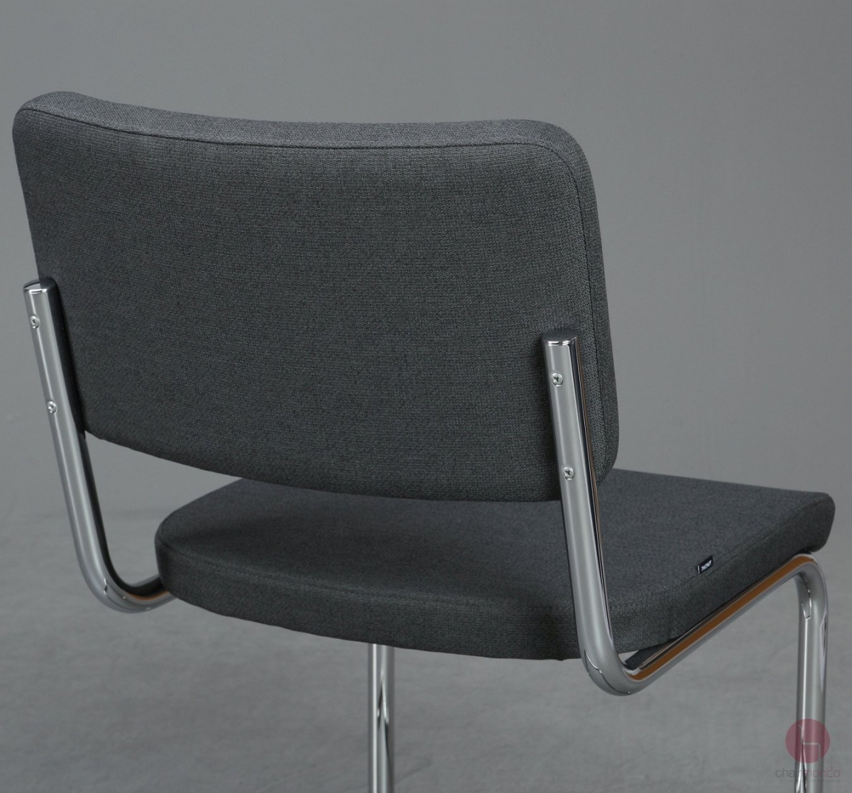 Thonet S32 PV Freischwinger Anthrazit Stoff Vollpolster gebraucht