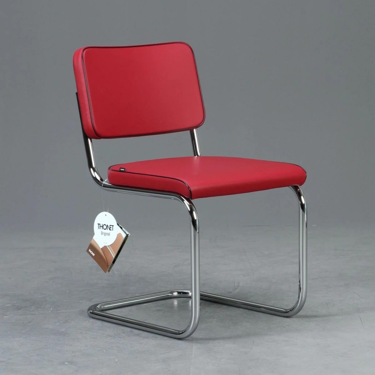 Thonet S32 PV Freischwinger vollumpolstert mit Stoff oder Leder - Neuware Thonet S32 PV Freischwinger vollumpolstert mit Stoff oder Leder - Neuware