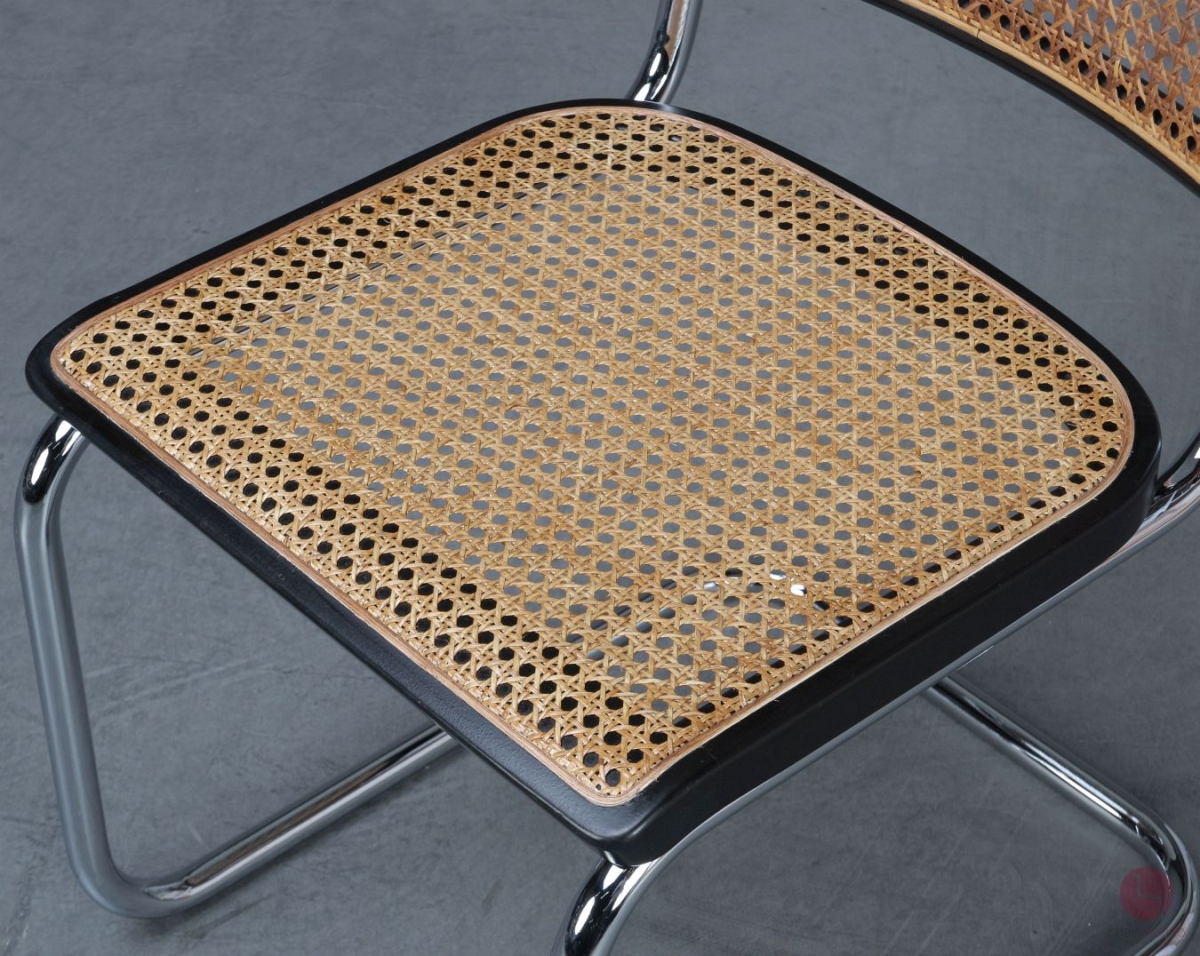 Thonet S32 Freischwinger mit Wiener Geflecht gebraucht
