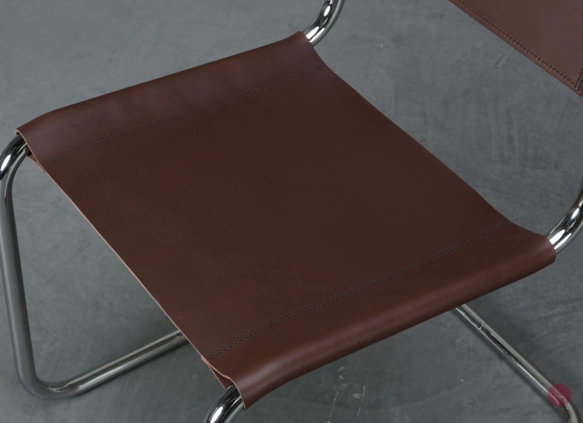 Thonet S33 Leder Braun Bauhaus Freischwinger gebraucht Thonet S33 Leder Braun Bauhaus Freischwinger gebraucht
