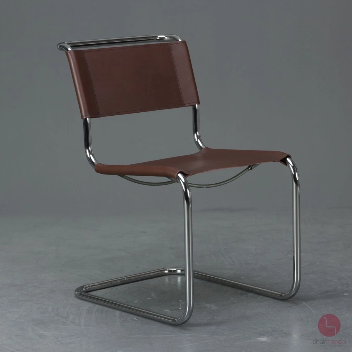 Thonet S33 Leder Braun Bauhaus Freischwinger gebraucht Thonet S33 Leder Braun Bauhaus Freischwinger gebraucht