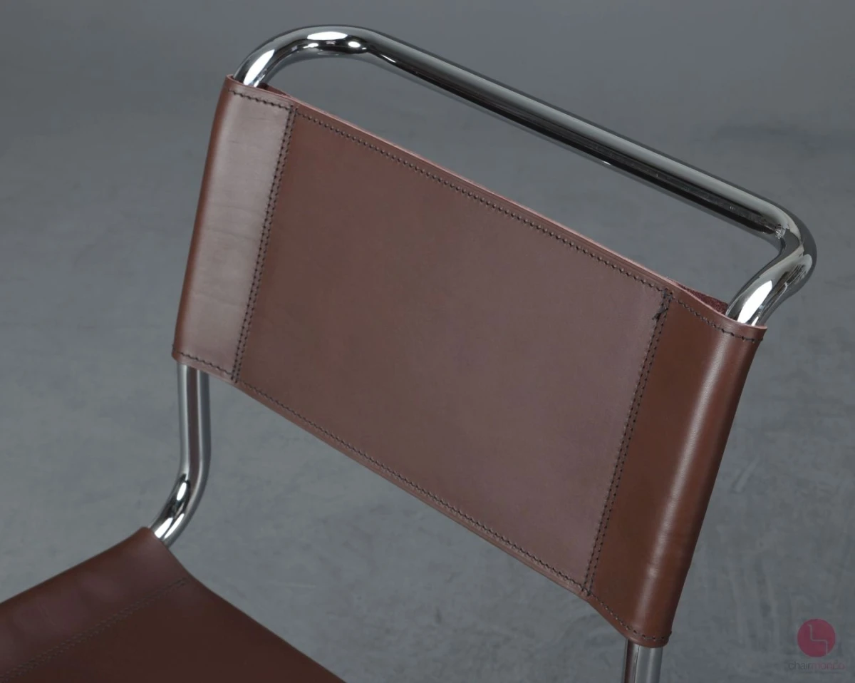 Thonet S33 Leder Braun Bauhaus Freischwinger gebraucht Thonet S33 Leder Braun Bauhaus Freischwinger gebraucht