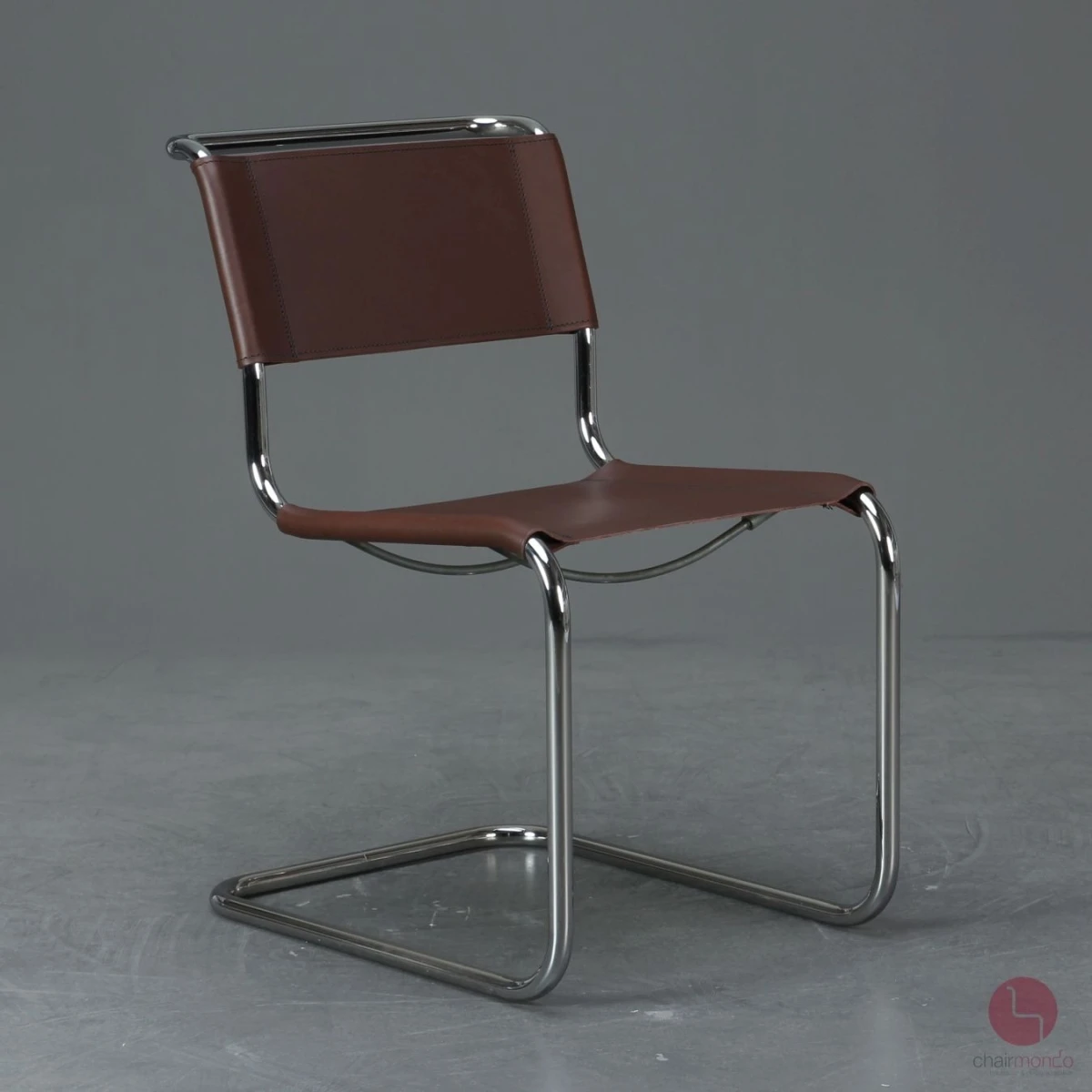 Thonet S33 Leder Braun Bauhaus Freischwinger gebraucht Thonet S33 Leder Braun Bauhaus Freischwinger gebraucht