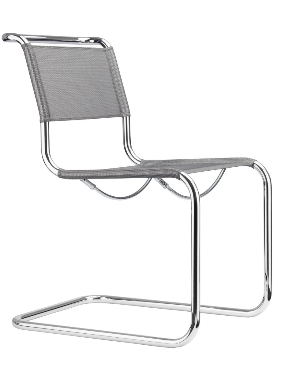 Thonet S33 N Netz Silber