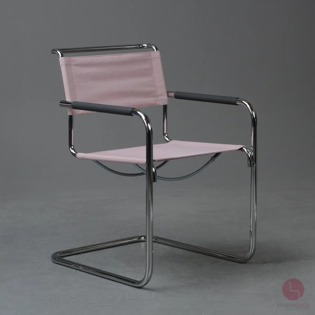 Thonet S34 Freischwinger Field 2 Stoff Mauve Violett