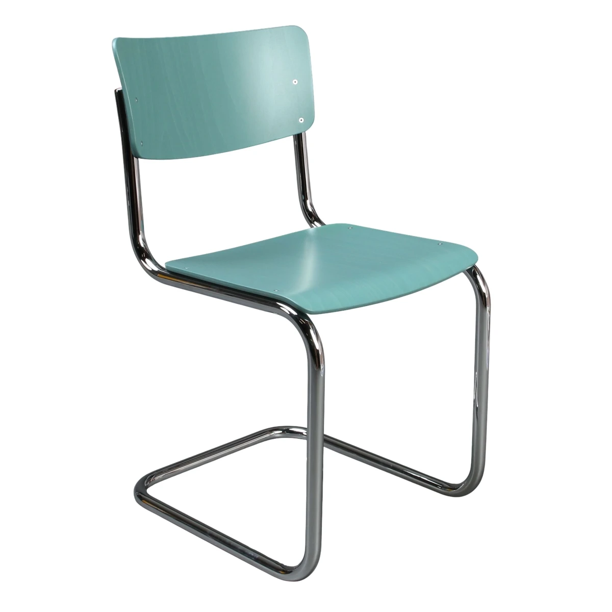 Thonet S43 Freischwinger Stuhl - bunte Farben Stahlrohr verchromt l 5+1 Aktion Thonet S43 Freischwinger Stuhl - bunte Farben Stahlrohr verchromt l 5+1 Aktion