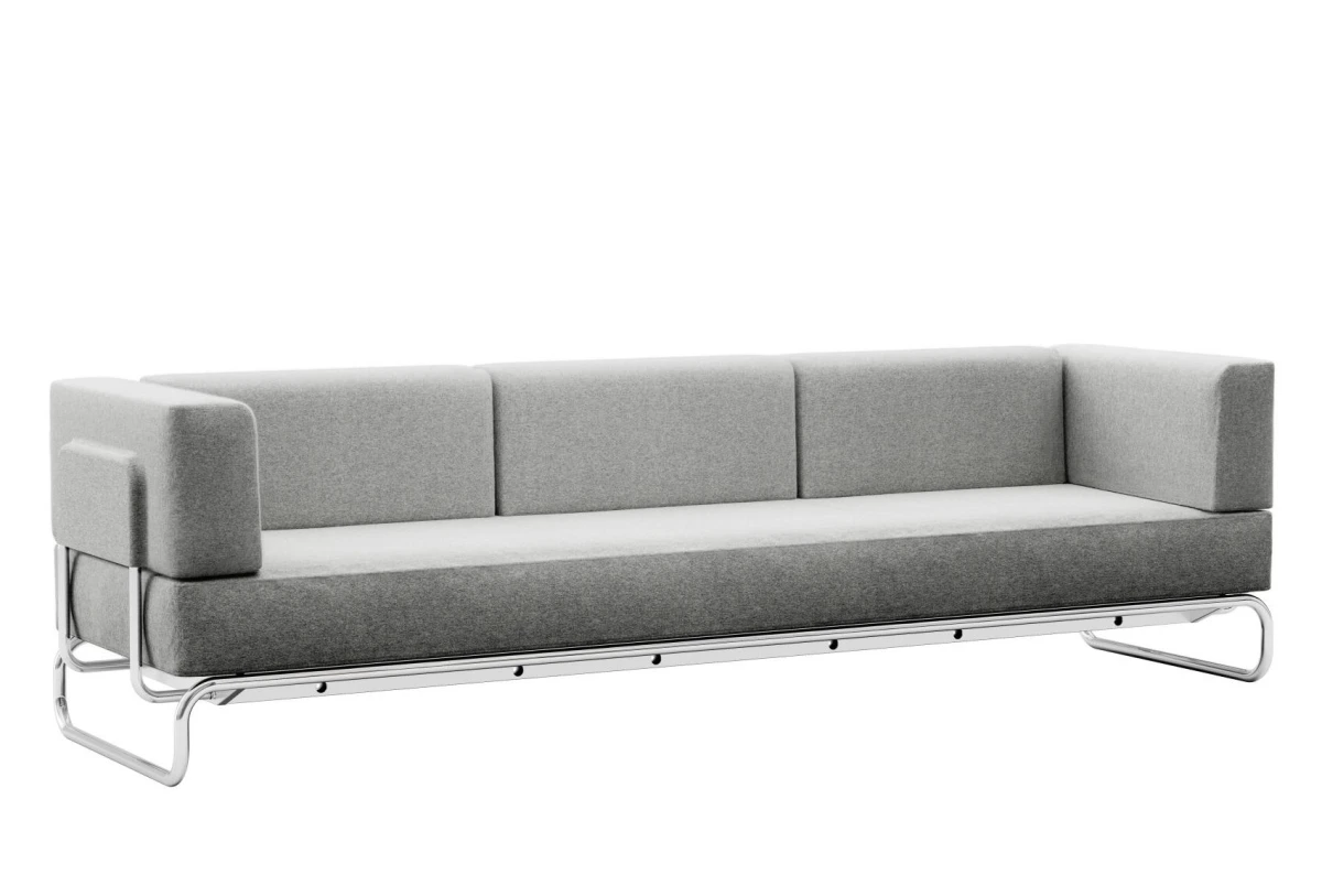Thonet S5003/C002 3-Sitzer Sofa, Stoff