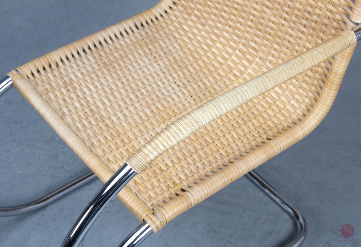 Thonet S533 RF Freischwinger mit Rattan Geflecht gebraucht
