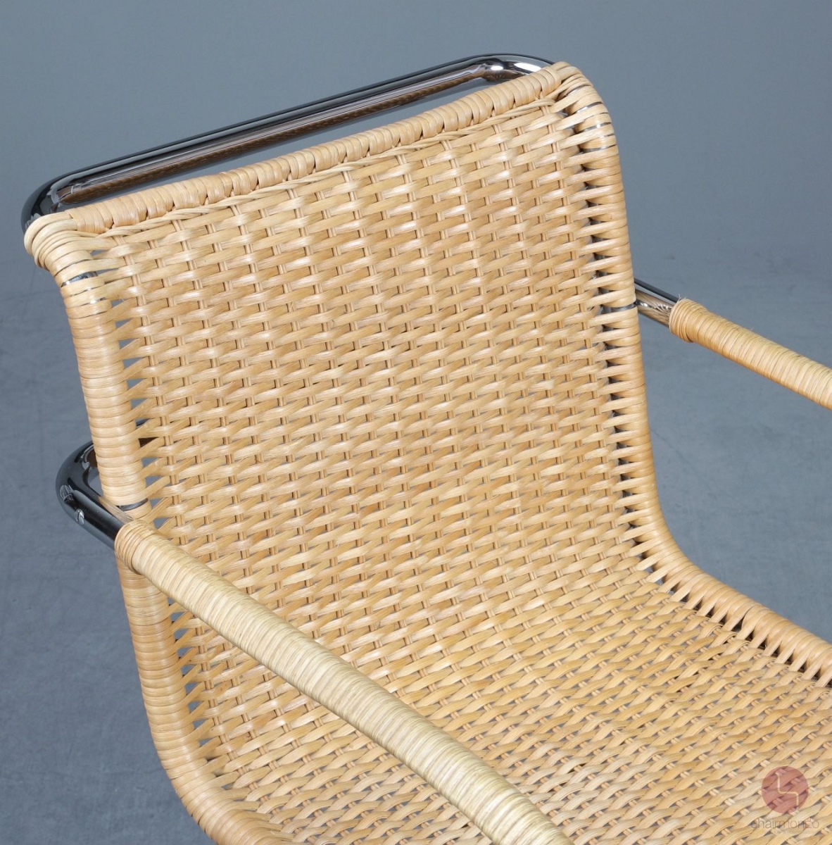 Thonet S533 RF Freischwinger mit Rattan Geflecht gebraucht