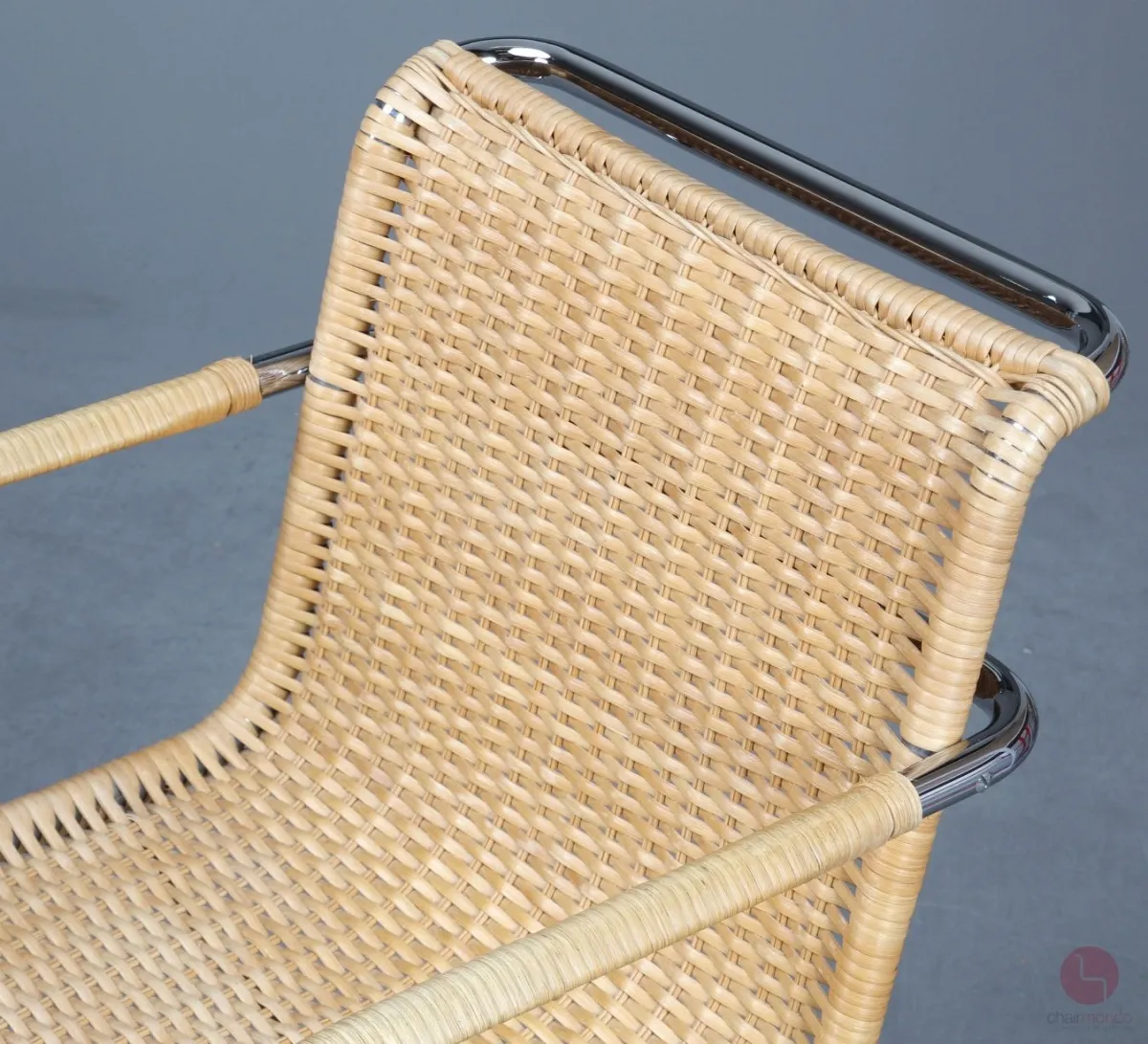 Thonet S533 RF Freischwinger mit Rattan Geflecht gebraucht