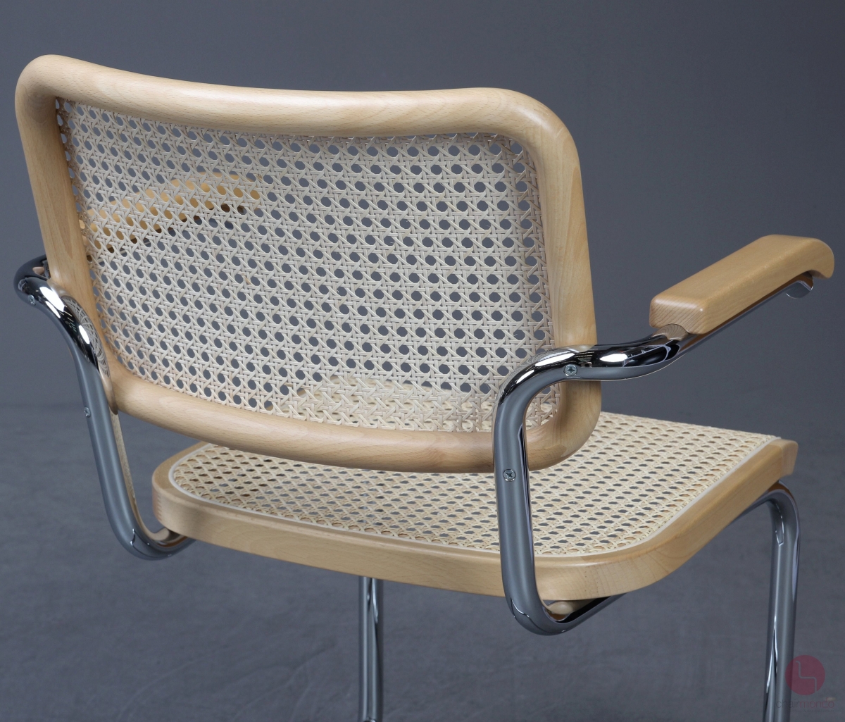 Thonet S64 Freischwinger Buche klar lackiet Wiener Geflecht erneuert