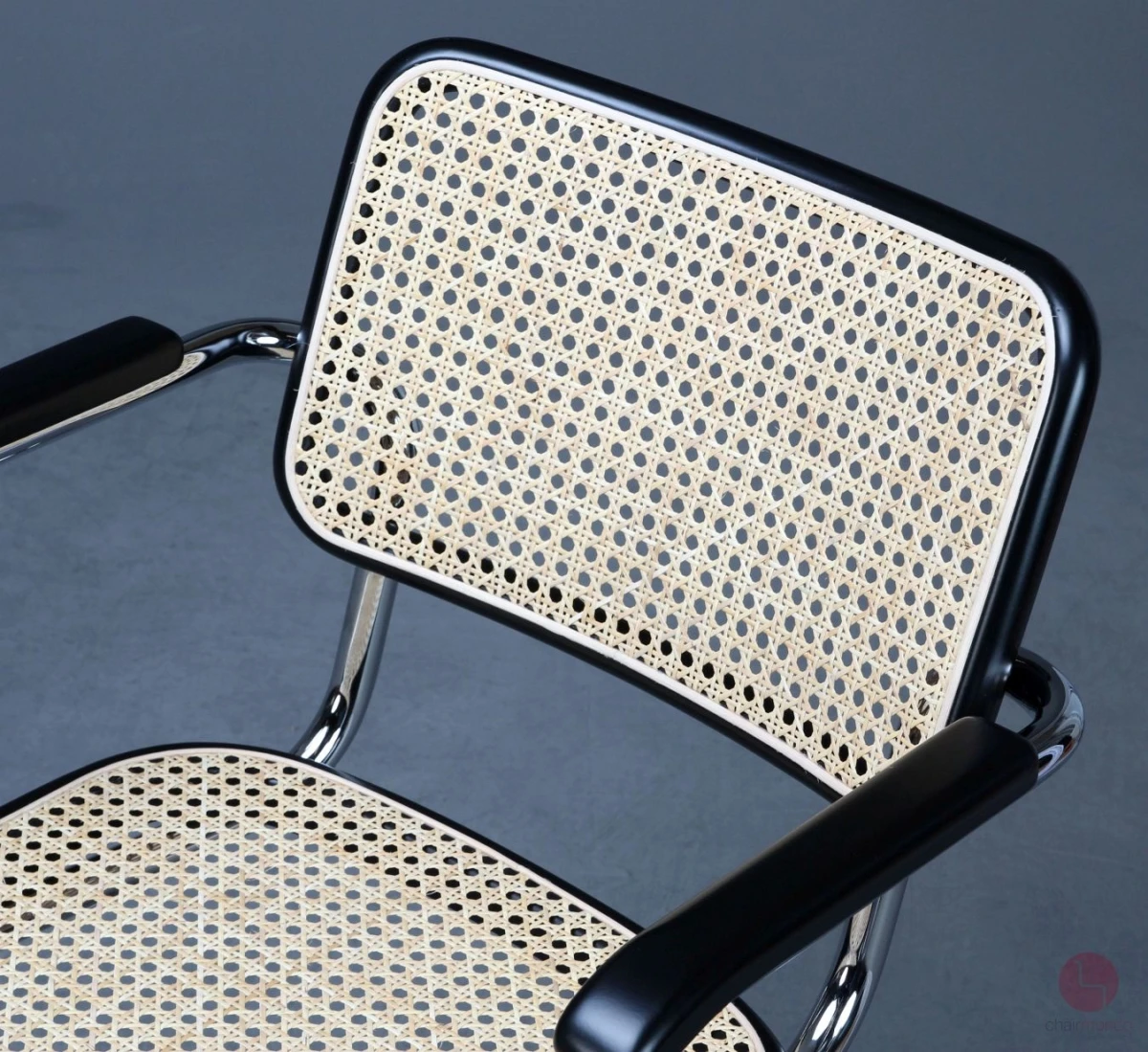 Thonet S64 Freischwinger Schwarz mit erneuertem Wiener Geflecht gebraucht Thonet S64 Freischwinger Schwarz mit erneuertem Wiener Geflecht gebraucht