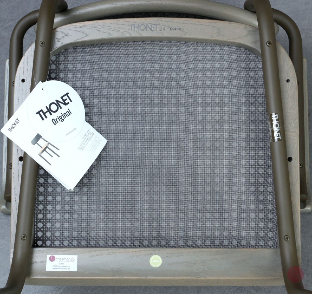 Thonet S64 V Dark Melange Grün
