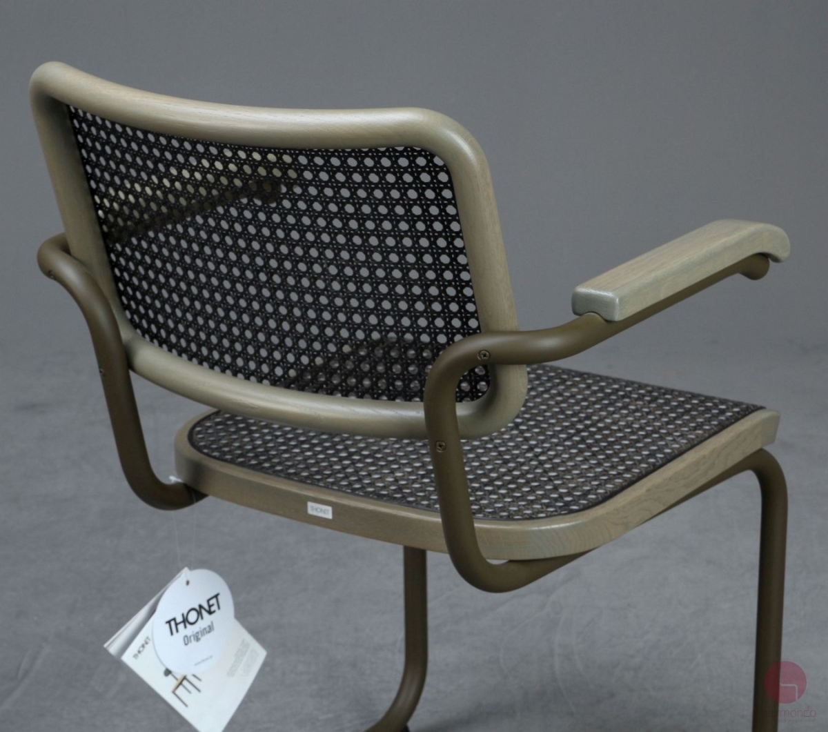 Thonet S64 V Dark Melange Grün