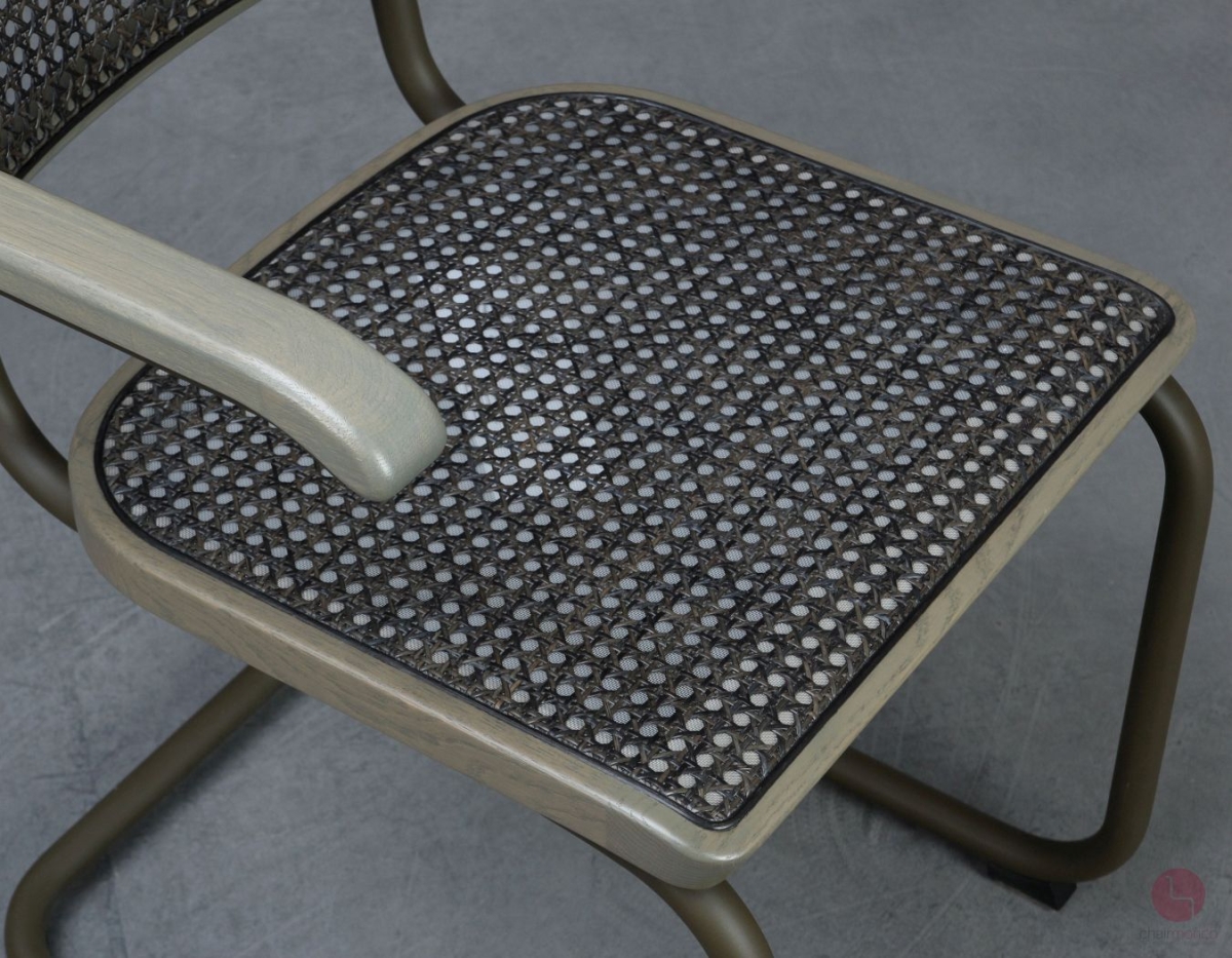Thonet S64 V Dark Melange Grün
