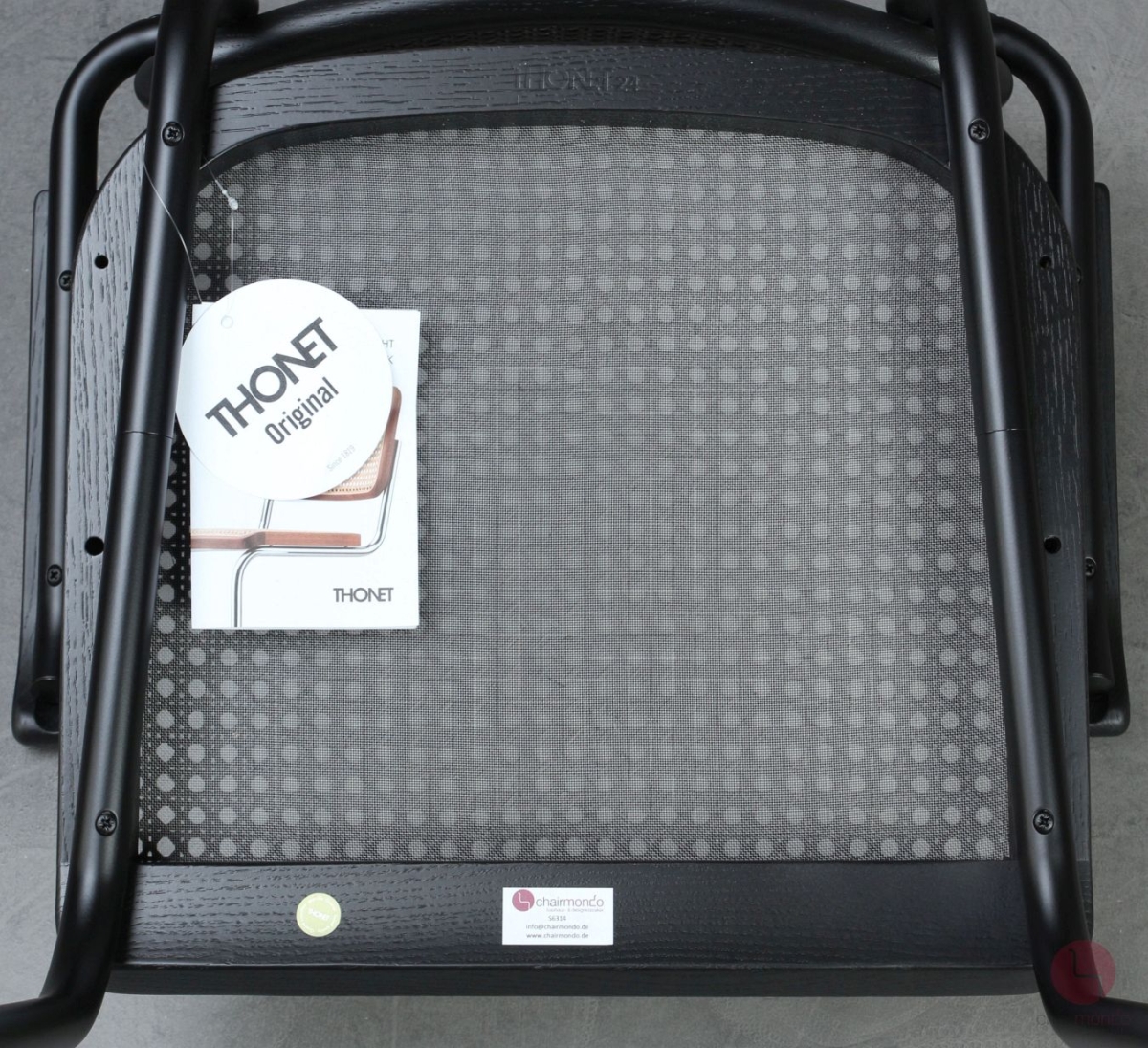 Thonet S64 V Dark Melange Schwarz