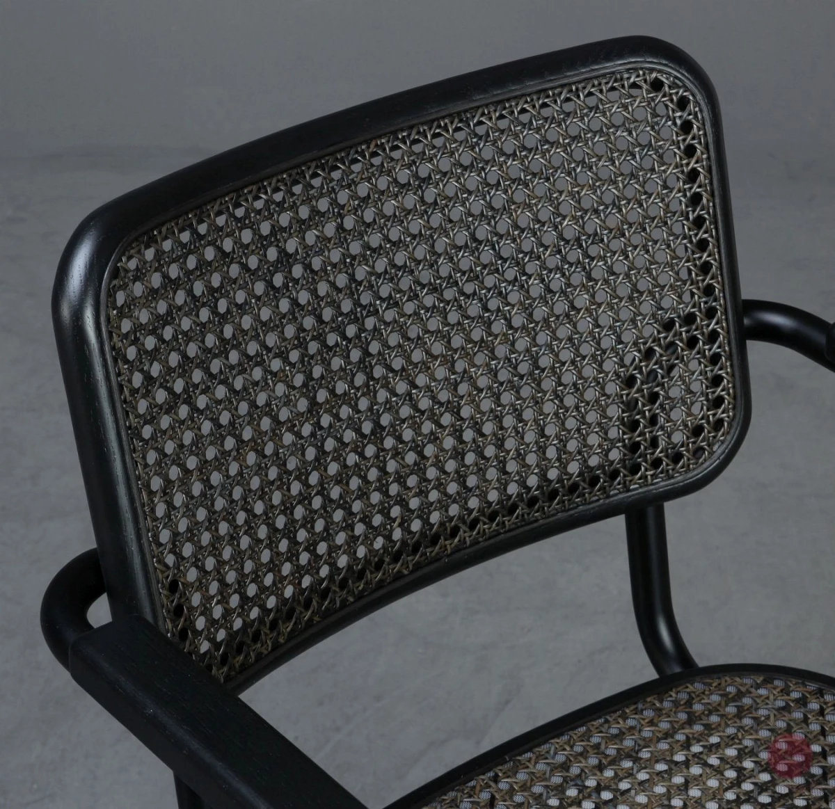 Thonet S64 V Dark Melange Schwarz