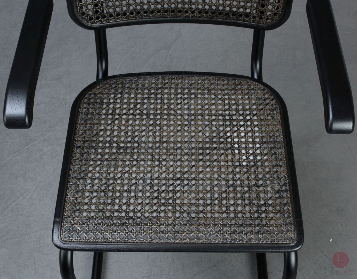 Thonet S64 V Dark Melange Schwarz
