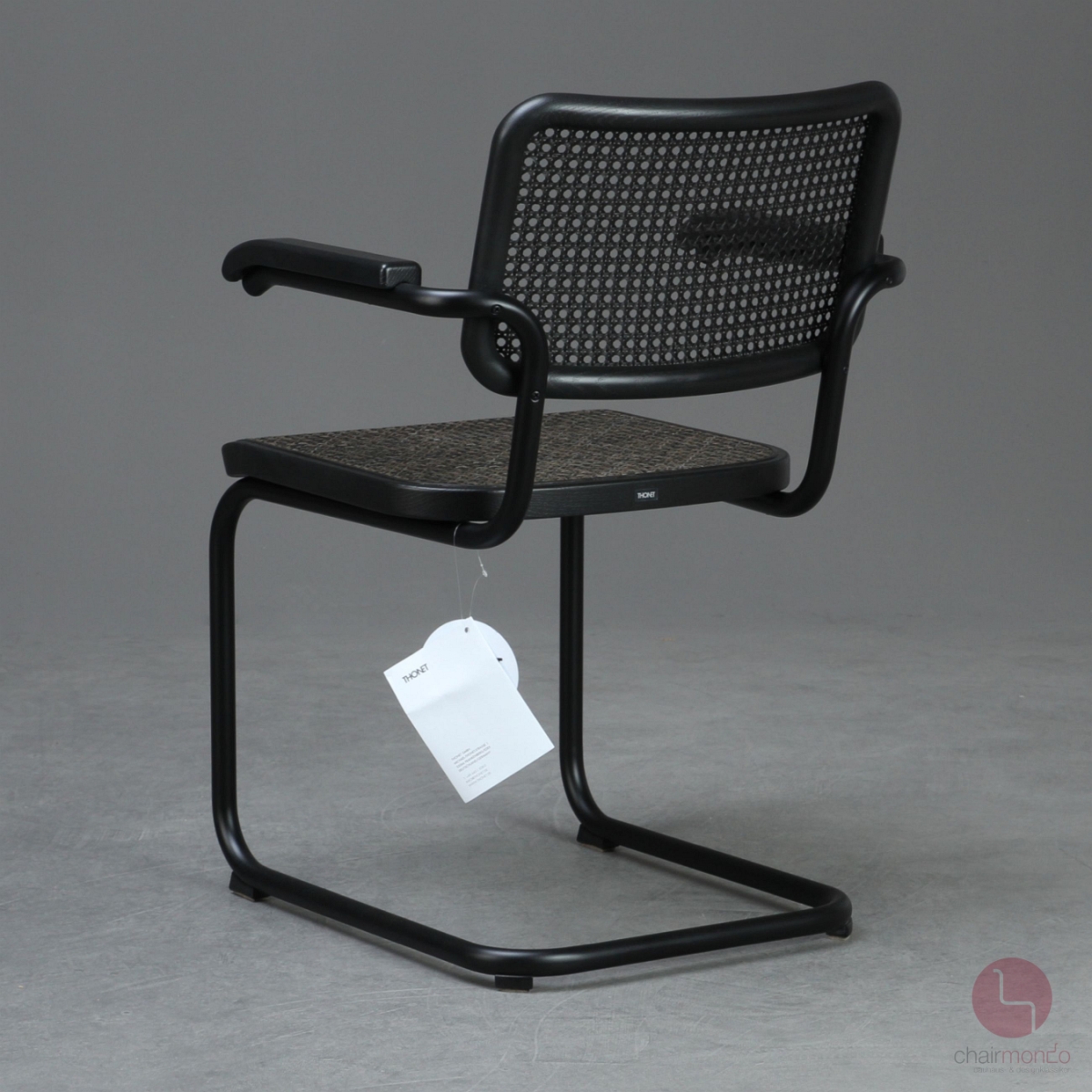 Thonet S64 V Dark Melange Schwarz