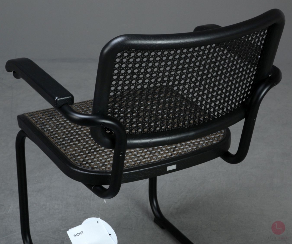 Thonet S64 V Dark Melange Schwarz