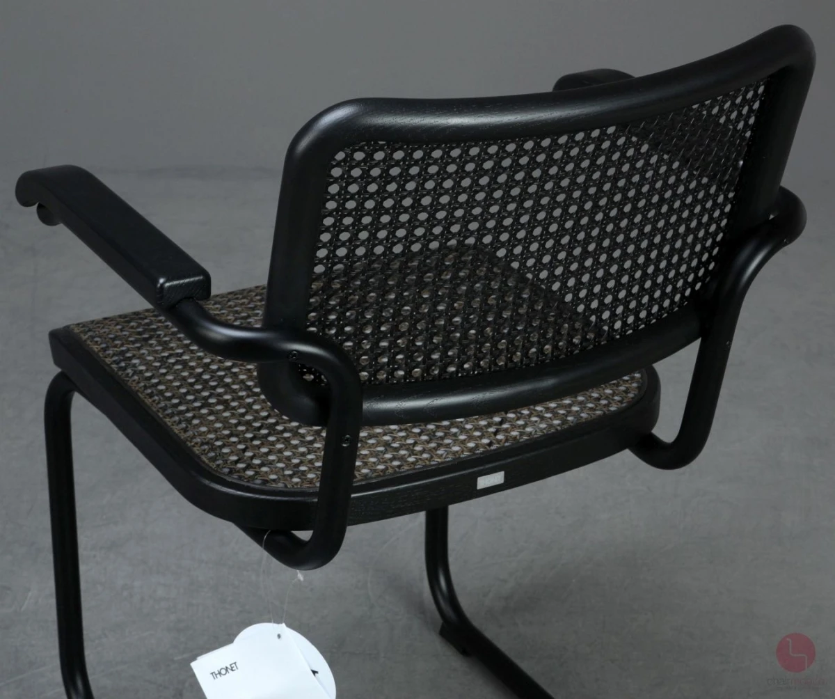 Thonet S64 V Dark Melange Schwarz