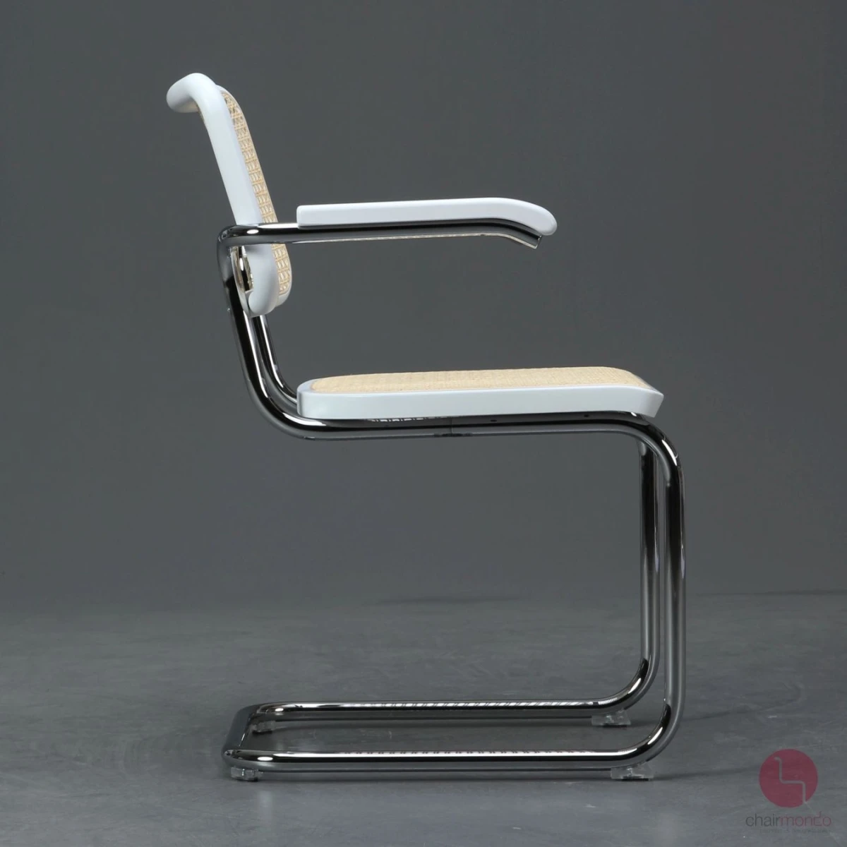 Thonet S64 V Freischwinger in Weiß aus 2021, neuwertig gebraucht Thonet S64 V Freischwinger in Weiß aus 2021, neuwertig gebraucht