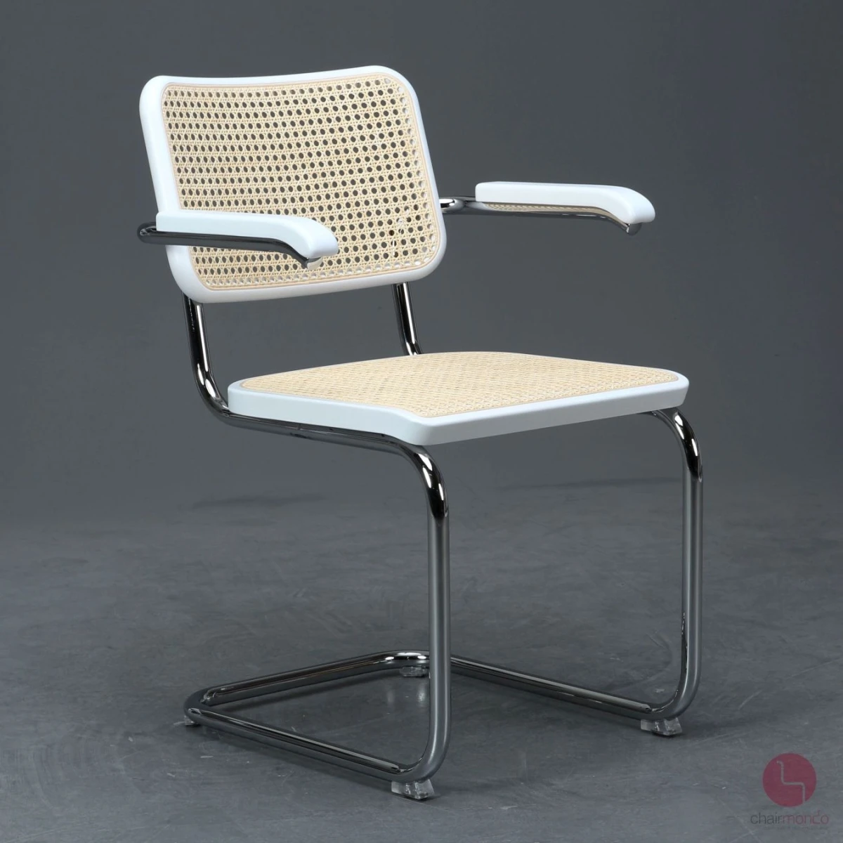 Thonet S64 V Freischwinger in Weiß aus 2021, neuwertig gebraucht Thonet S64 V Freischwinger in Weiß aus 2021, neuwertig gebraucht