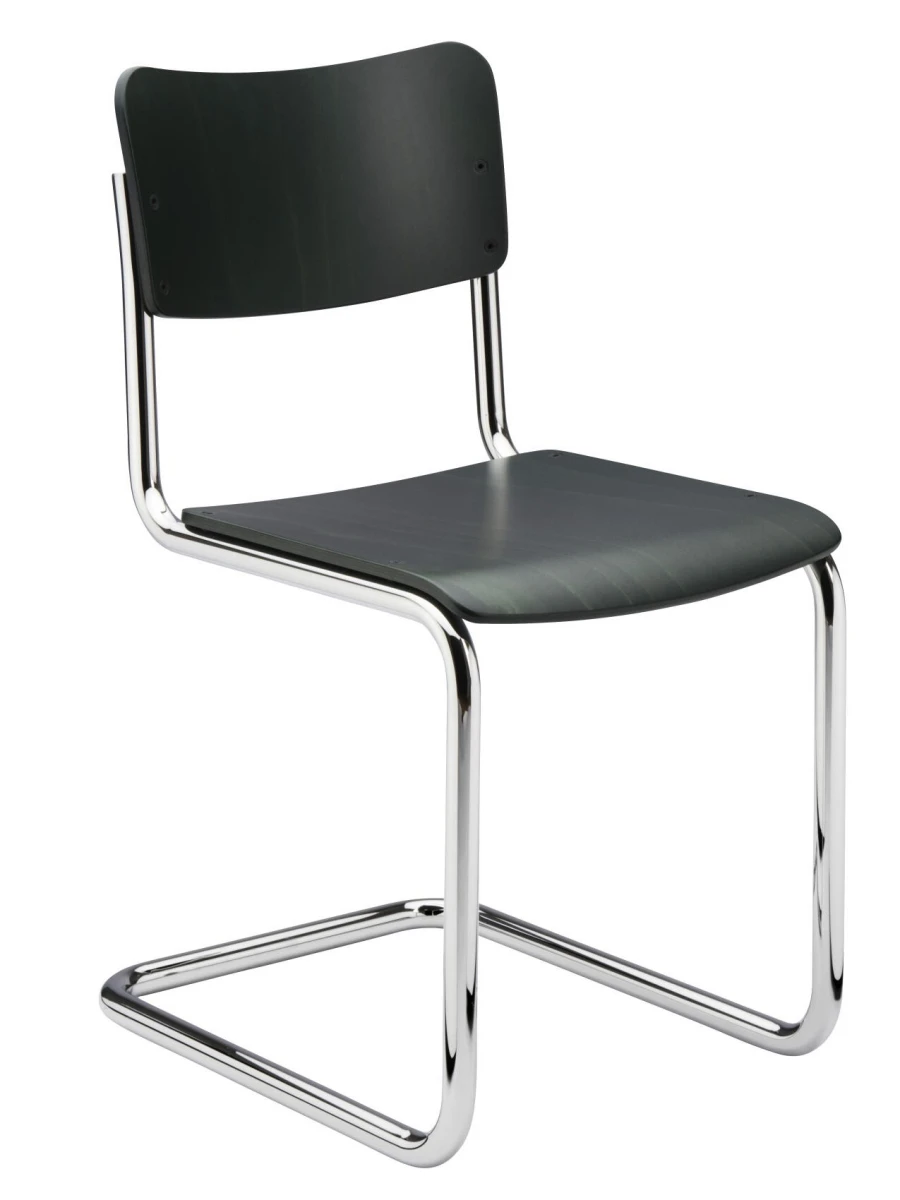 Thonet S43 K Smaragdgrün Vorderansicht Thonet S43 K Smaragdgrün Vorderansicht